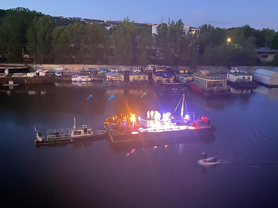 Záchranný vor kultury. Foto: Jana Pavlová.