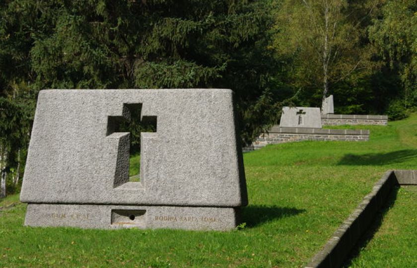 Pietní území Ležáky. Foto: Památník Ležáky