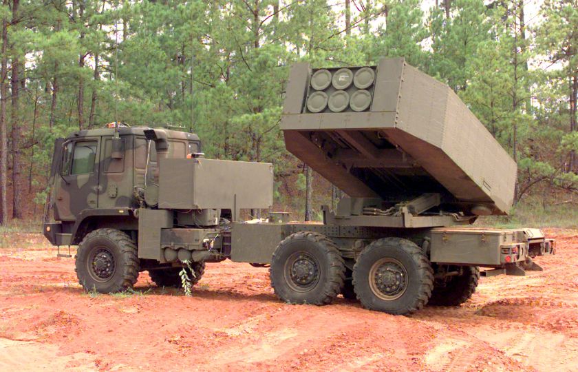 HIMARS (High Mobility Artillery Rocket System) . Foto: Wikimedia Commons