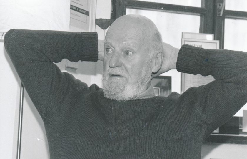 Lawrence Ferlinghetti. Foto: Milan Malíček / Právo / Profimedia.