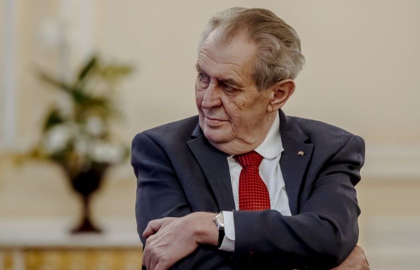 Miloš Zeman. Foto: Petr Topič / MAFRA / Profimedia