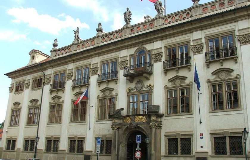 Nostický palác, sídlo ministerstva kultury. Foto:  I, Krokodyl. CC BY-SA 3.0
