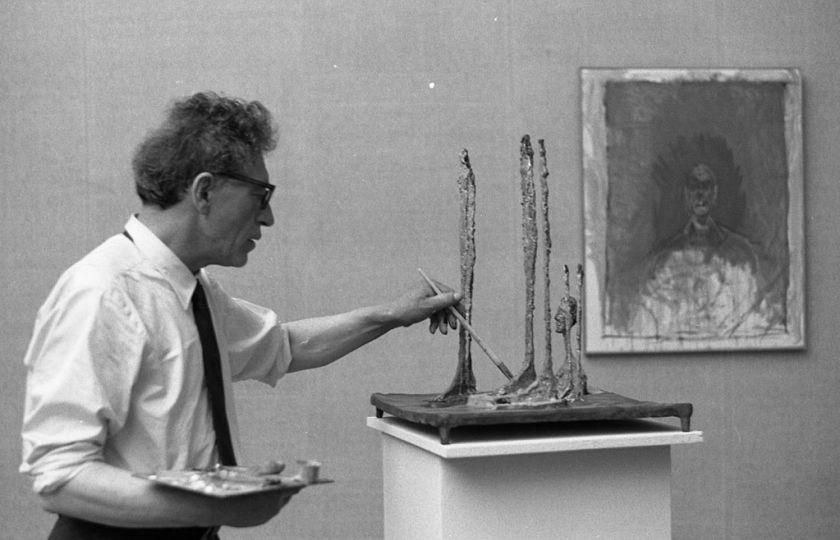 Alberto Giacometti, Benátky, 1962. Foto: Paolo Monti, CC BY-SA 4.0