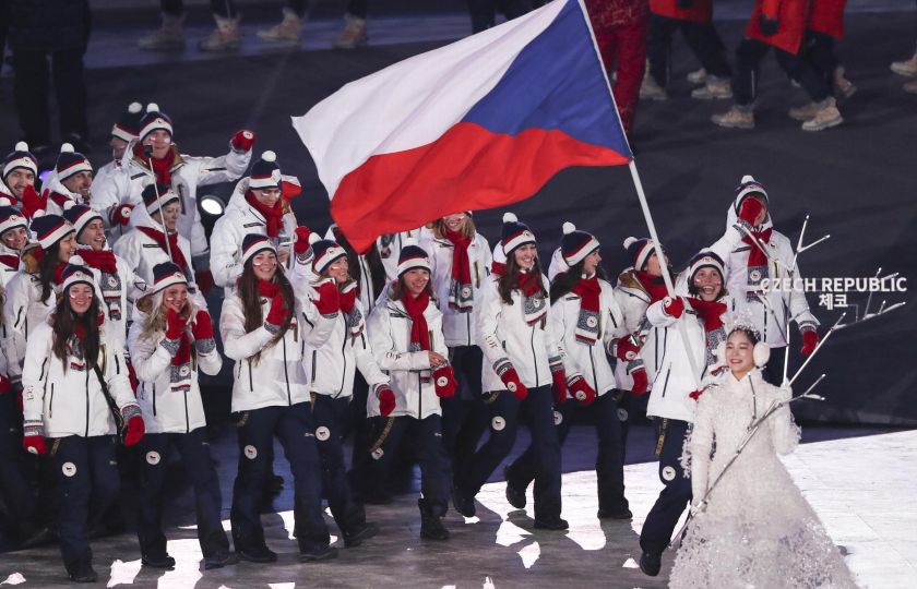 Český olympijský tým na ZOH v Pchjongčchangu. Foto: olympijskytym.cz/Herbert Slavík