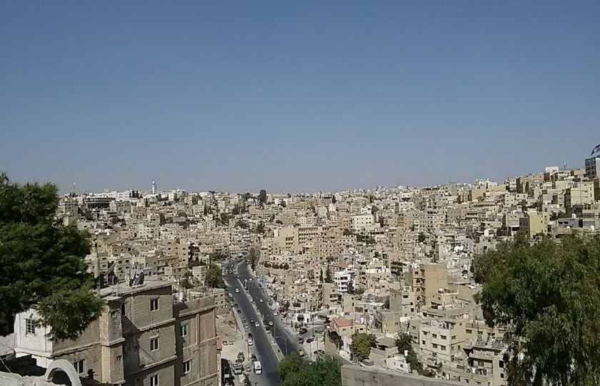 Ammán, hlavní město Jordánska. Foto: Marie Dufková