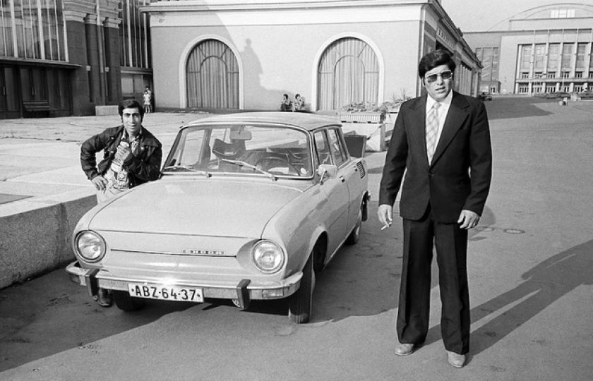 Praha, Park kultury a oddechu Julia Fučíka, léto 1980. Foto: Josef Chuchma