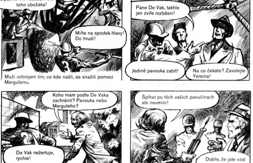 Novým členem komiksové síně slávy se stal Ivo Pechar, významný scenárista komiksových seriálů v 70. a 80. letech, mimo jiné autor ke scénářům sci-fi komiksů Profesor Dugan a Pavouk Nephila (na obrázku) a klukovských příběhů Havraní doga či Stopař.