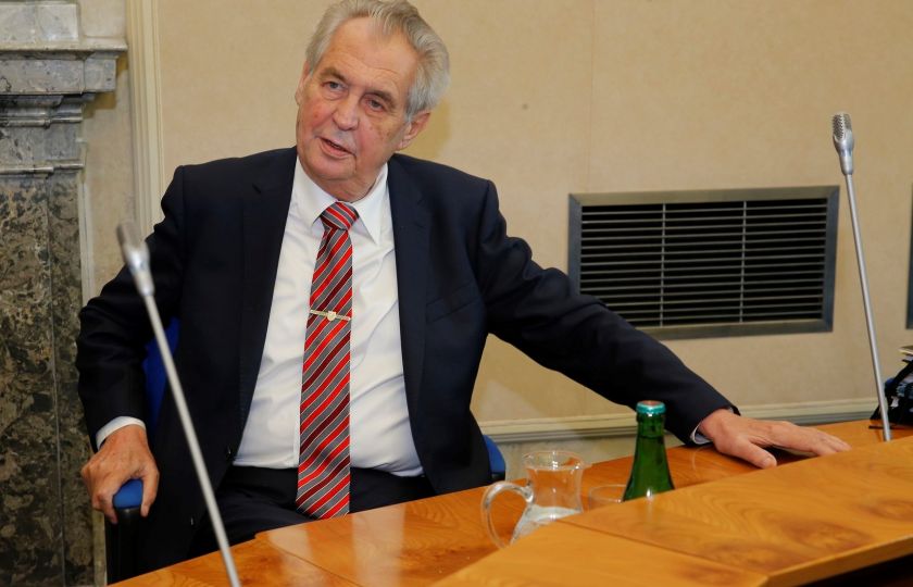 Prezident Miloš Zeman. Foto: Profimedia