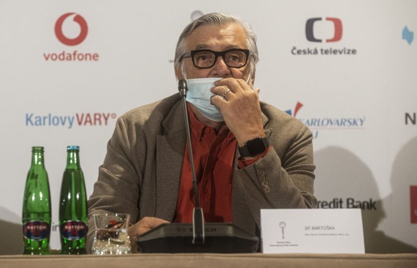 Ředitel MFF Karlovy Vary Jiří Bartoška. Foto: Film Servis Festival Karlovy Vary.